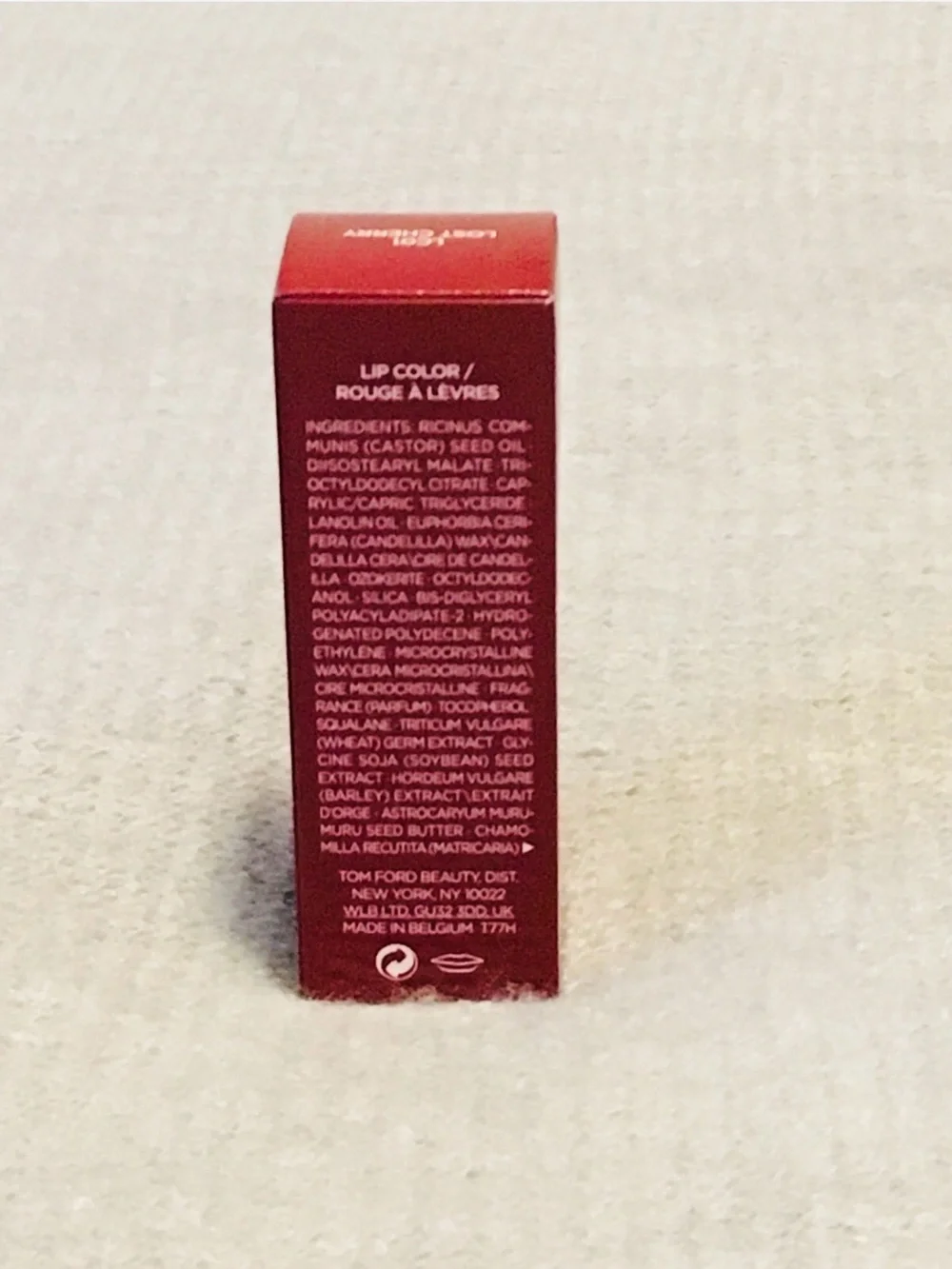 Tom Ford Vibrant Red Lipstick Lost Cherry- Creamy Scarlet